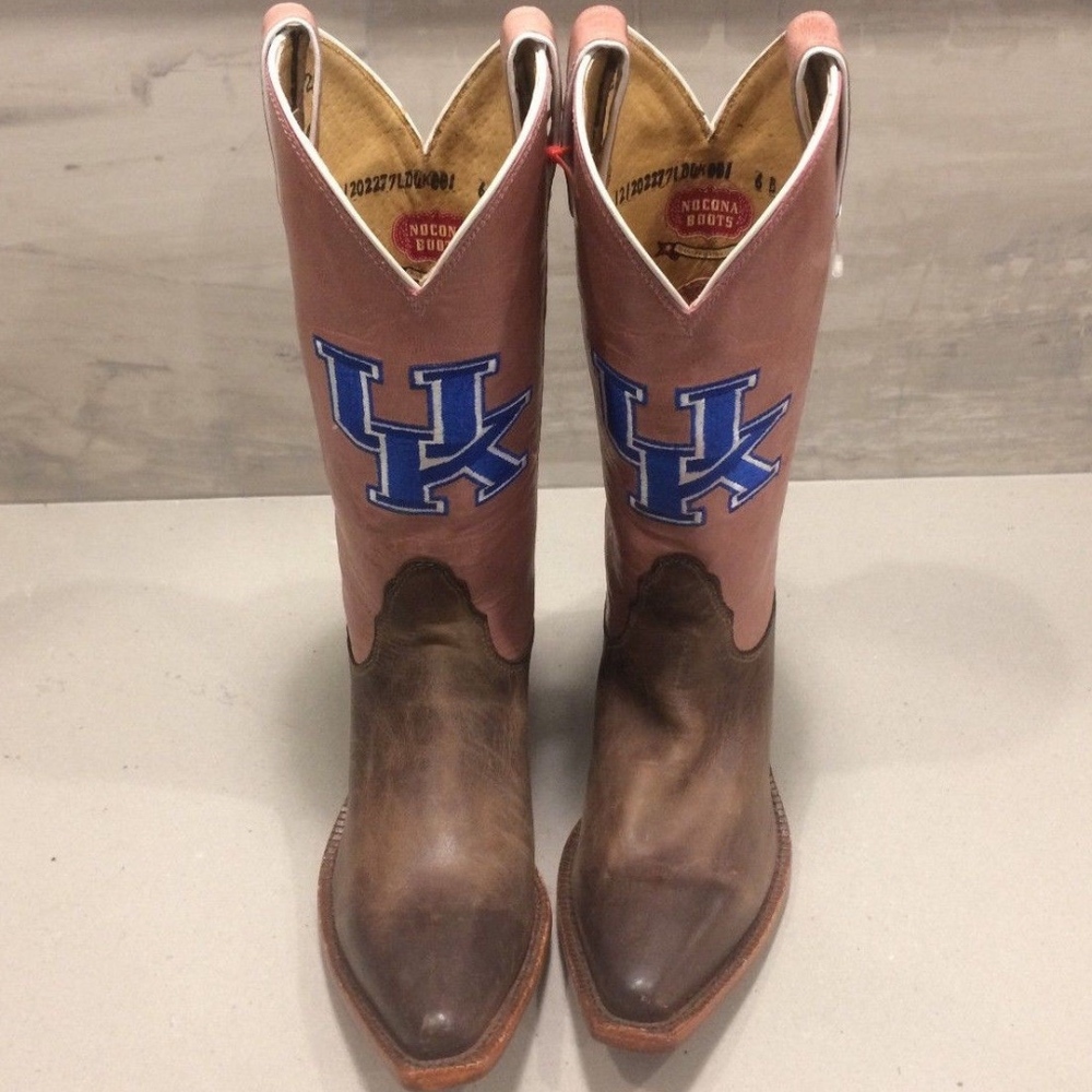🆕 Nocona University Of Kentucky UK Cowboy Boots